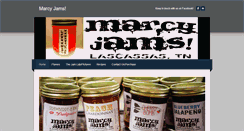 Desktop Screenshot of marcyjams.com